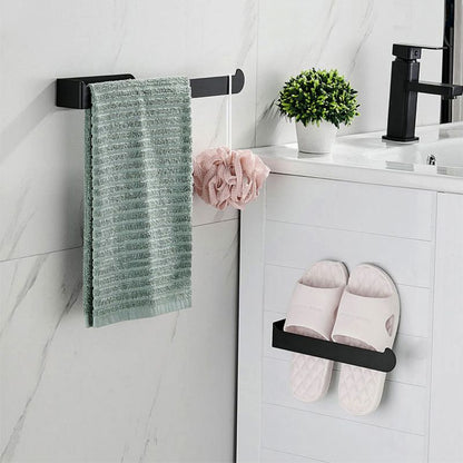 Skorter | Aluminum Alloy Bathroom Set 4-piece Modern Style Bathroom Hardware Set