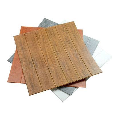 Skorter | 3D Embossed Interior Wall Covering Self-Adhesive Wood Look Wall Paneling