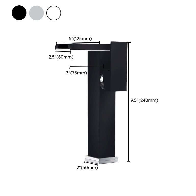 Skorter | Basin faucet lever handle waterfall outlet bathroom fixture