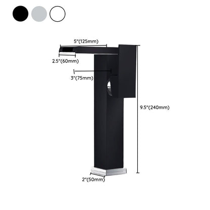 Skorter | Basin faucet lever handle waterfall outlet bathroom fixture