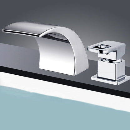 Skorter | Modern Brass Roman Bathtub Faucet Waterfall Spout Bathtub Faucet