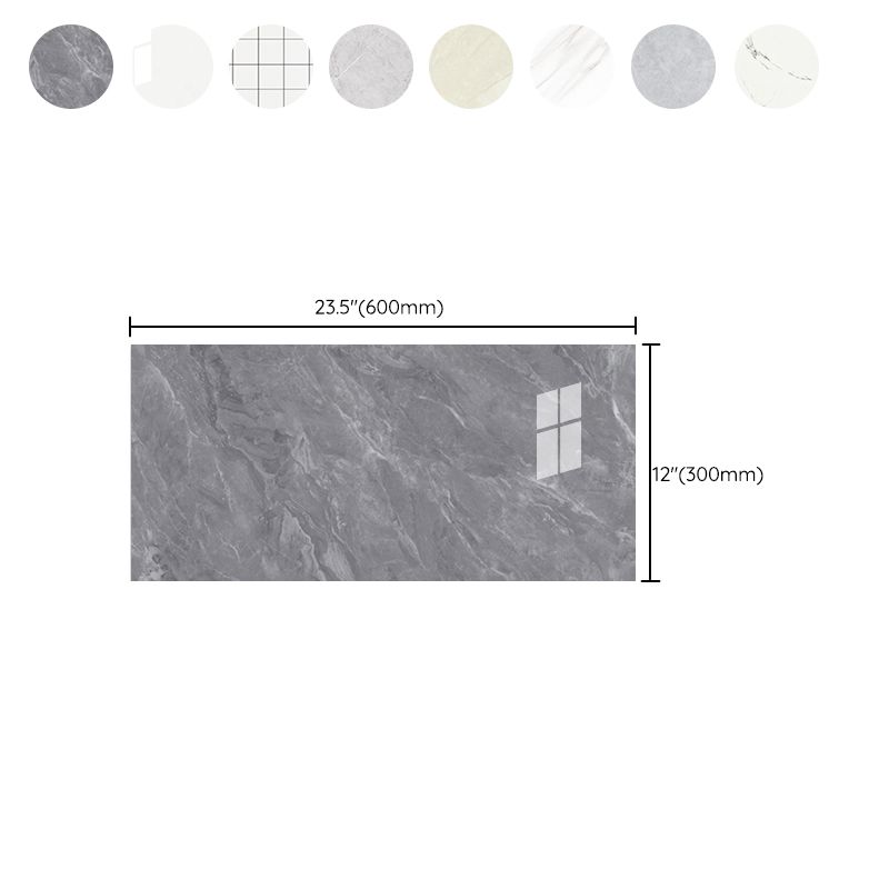 Skorter | 3-Pack PVC Rectangular Peel & Stick Subway Tiles Kitchen and Bathroom Backsplash