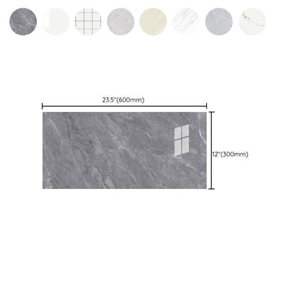 Skorter | 3-Pack PVC Rectangular Peel & Stick Subway Tiles Kitchen and Bathroom Backsplash