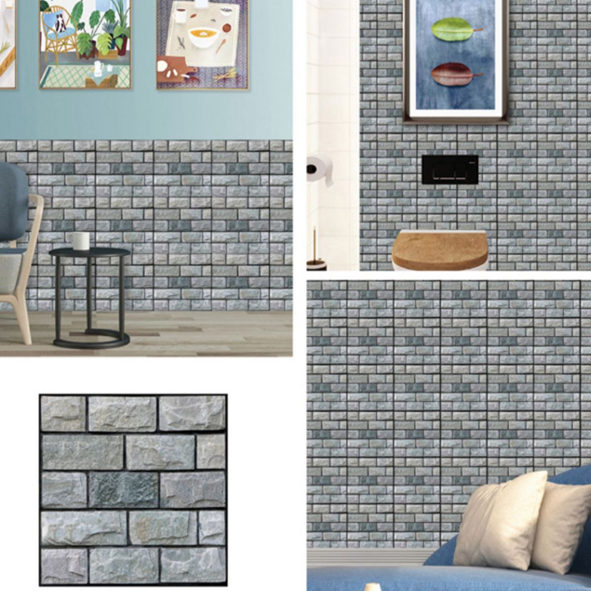 Skorter | Plastic Wall Ceiling Industrial 3D Embossed Wall Access Panel with Waterproof