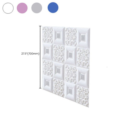 Skorter | Modern Tin Wall Panel Smooth Wall Ceiling XPE Cotton Set of 1