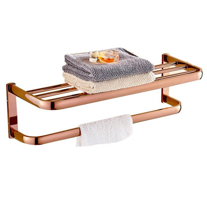 Skorter | 6-piece Bathroom Accessory Set Vintage Brass Bath Hardware Set