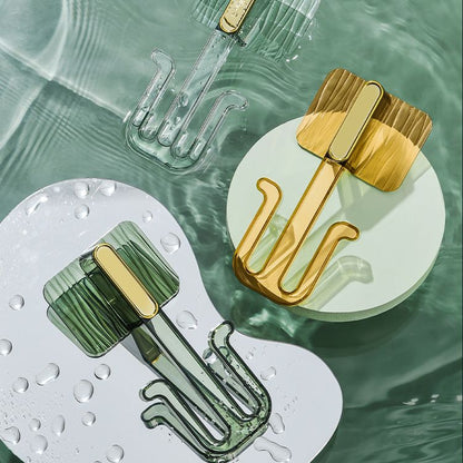 Skorter | 5-piece Bathroom Hardware Set 6.29" high Bathrobe Hooks in Modern Style