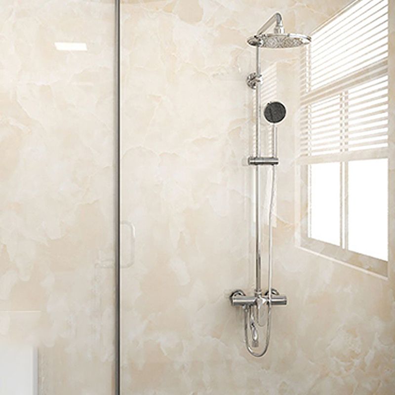 Skorter | Modern Peel and Stick Splash Guard Wall Tile PVC Wallpaper for Shower