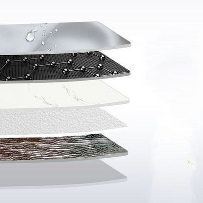 Skorter | 10 Pack 12" X 23" PVC rectangular Peel & Stick field tile kitchen and bathroom back paneling