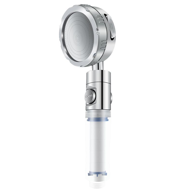 Skorter | Bathroom Shower Head Brass Round Filter Shower Head with Hose