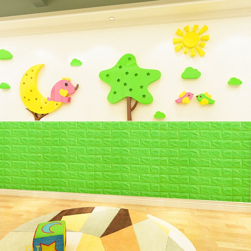 Skorter | 3D Faux-Brick Wall Panel Peel and Press Foam Living Room Waterproof Wall Ceiling