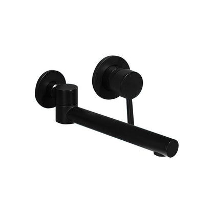 Skorter | Contemporary Wall-Mounted Single-Hand Kitchen Faucet Low Arc Water Filler