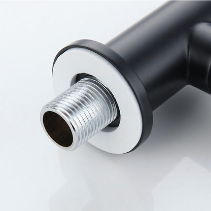 Skorter | Widely used wall-mounted bathroom sink faucet cross handle low arch faucet