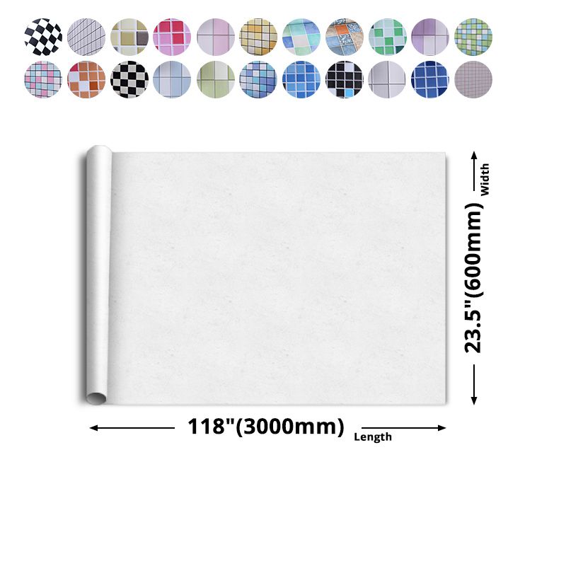 Skorter | Colorful Mosaic Peel & Stick Tiles Waterproof Shower Wallpaper