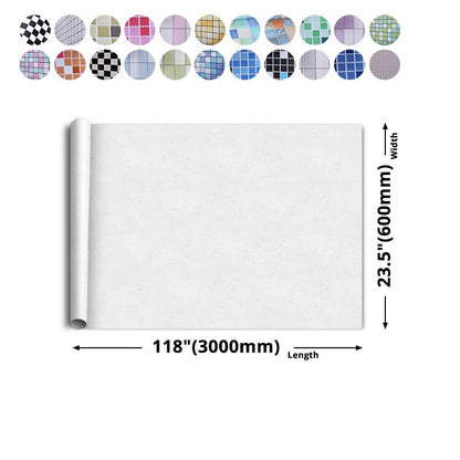 Skorter | Colorful Mosaic Peel & Stick Tiles Waterproof Shower Wallpaper