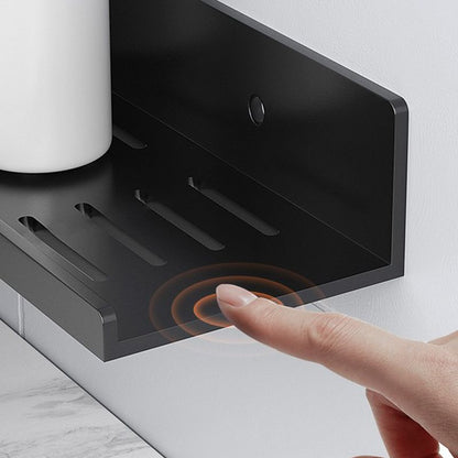 Skorter | 2-piece modern bathroom hardware set bathroom shelf made of aluminum