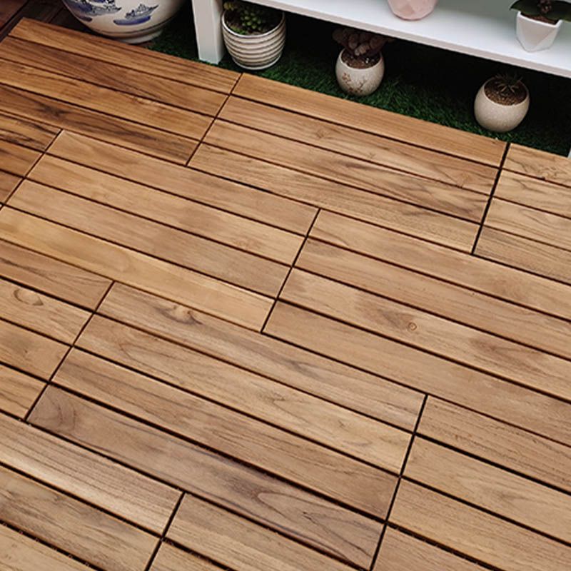 Skorter | Connected outdoor floor tiles wooden planks