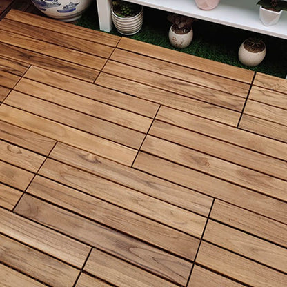 Skorter | Connected outdoor floor tiles wooden planks