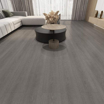 Skorter | 49"x8" width E0 natural solid wood laminate flooring, click-lock, waterproof