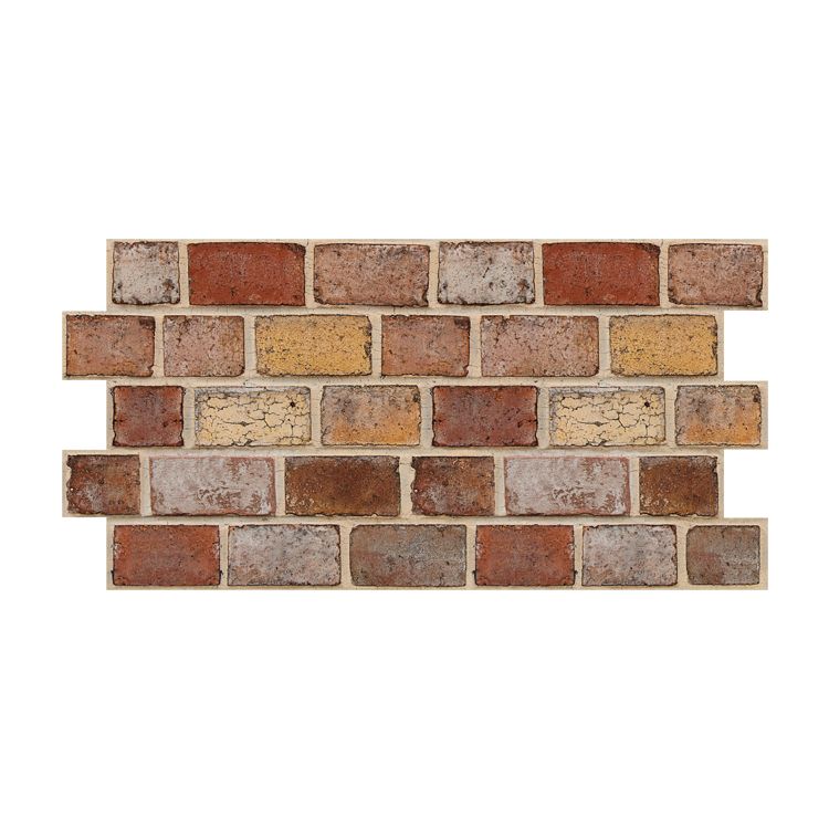 Skorter | Artificial Brick Panel Wall Farmhouse Style Simple Living Room Wall Panel (5-Pack)