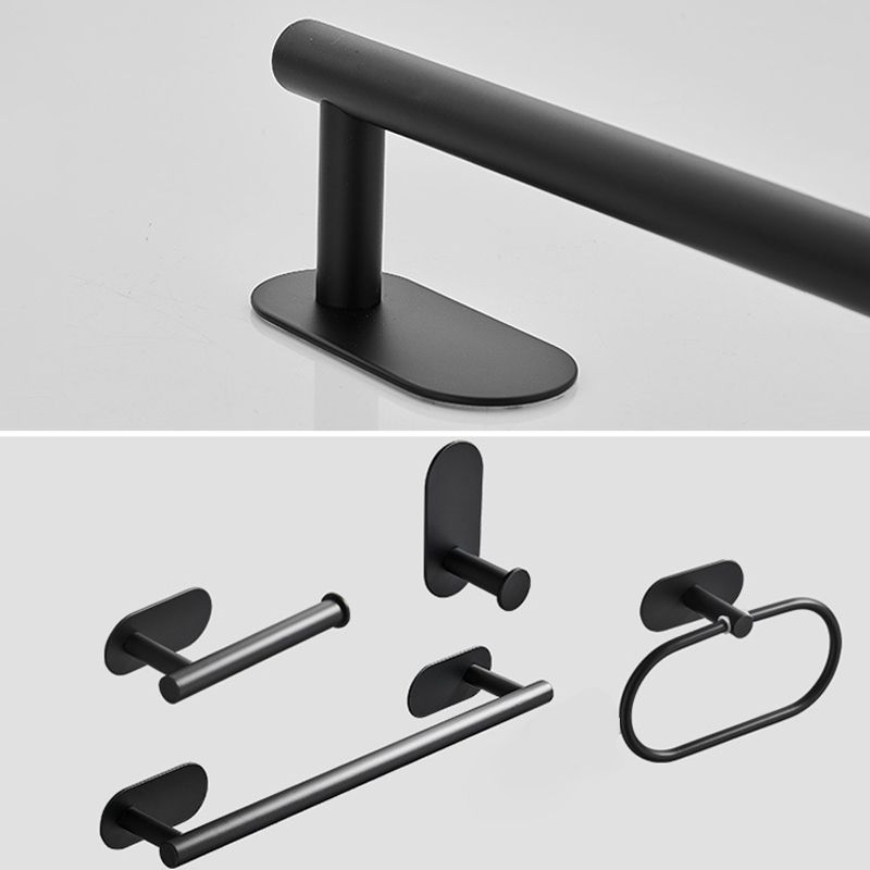 Skorter | 4-piece traditional bathroom hardware set with towel ring/paper holder & bath towel hook