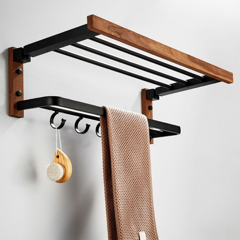 Skorter | 7-piece toilet accessory set made of solid wood and metal