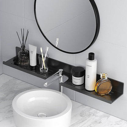 Skorter | 2-piece modern bathroom hardware set bathroom shelf made of aluminum