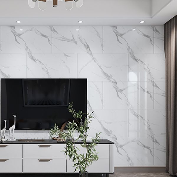 Skorter | 2-Pack 16" X 32" PVC Rectangular Peel & Stick Subway Tiles for Kitchen and Bathroom