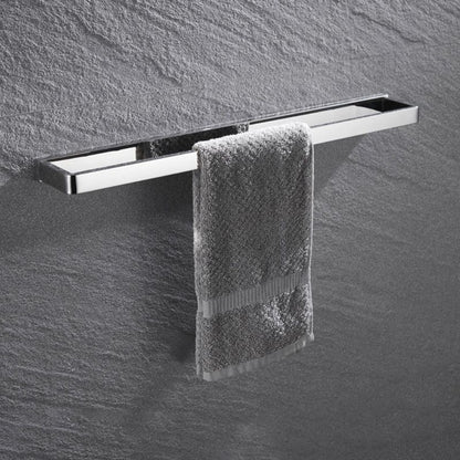 Skorter | 5-piece modern bathroom accessories as single item or in set Polished chrome bathroom set