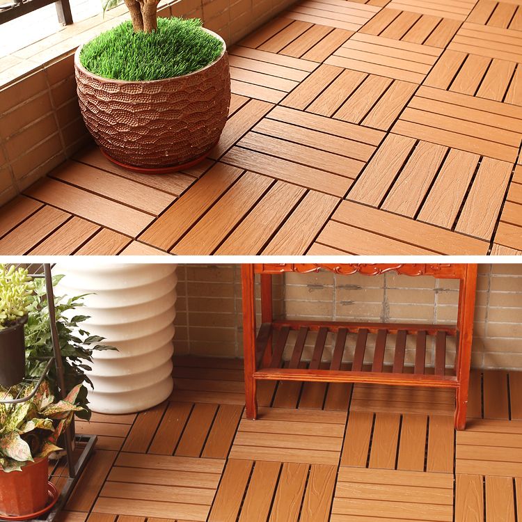 Skorter | Composite deck tile Solid Color Waterproof Patio Floor Tile