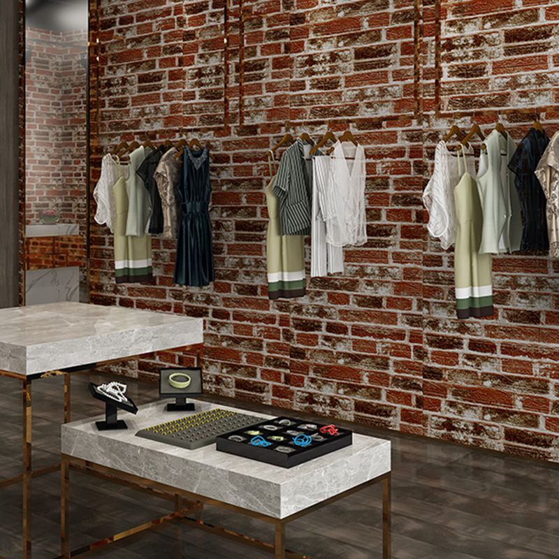 Skorter | 3D Artificial Brick Wall Panel Industrial Style Living Space Wall Plate (Pack of 10)