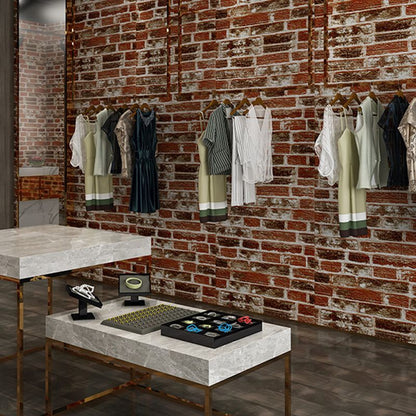 Skorter | 3D Artificial Brick Wall Panel Industrial Style Living Space Wall Plate (Pack of 10)