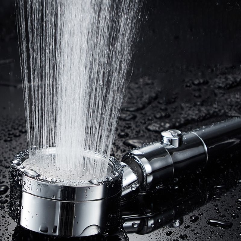 Skorter | Contemporary 3 Beam Shower Head Adjustable Spray Pattern Rotating Hand Shower