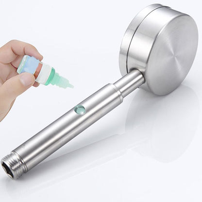 Skorter | Round Water Filtration Handheld Shower Medium Flow Stainless Steel Handheld Shower