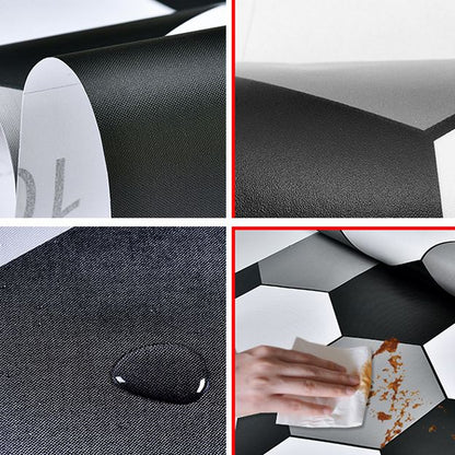 Skorter | Bathroom Wall Floor Tile Waterproof Geometric Pattern Floor Wallpaper