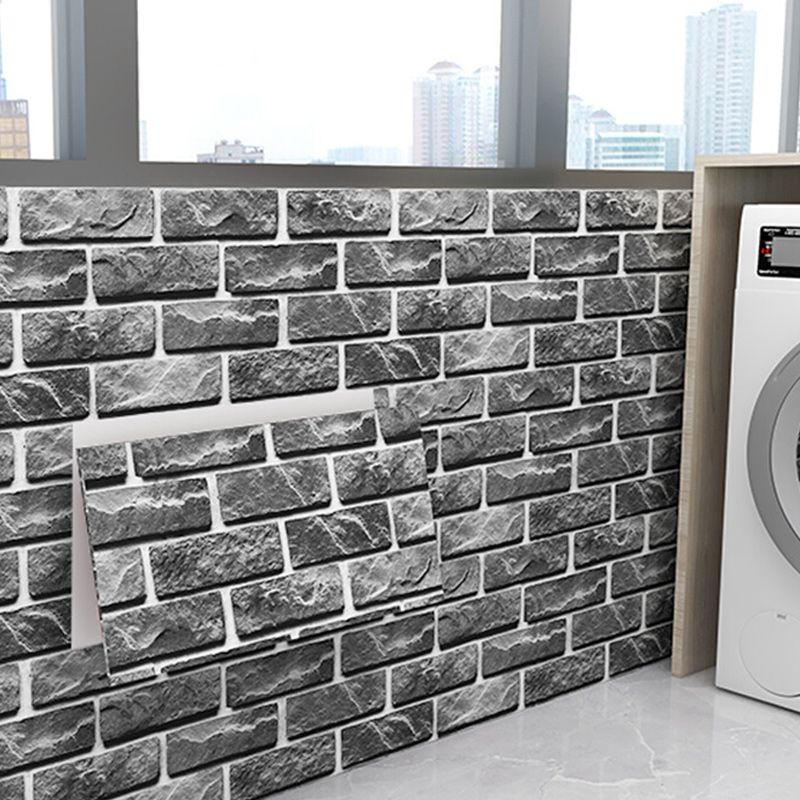 Skorter | Artificial Brick Wall Panel in Country House Style Simple Living Room Table (5-Pack)