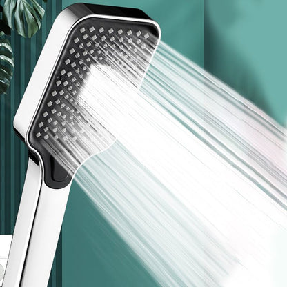 Skorter | Contemporary Rectangular Hand Shower Adjustable Spray Pattern Showerhead