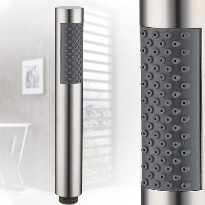 Skorter | Cylindrical Hand Shower with Self-Cleaning Stainless Steel Wall Shower Head