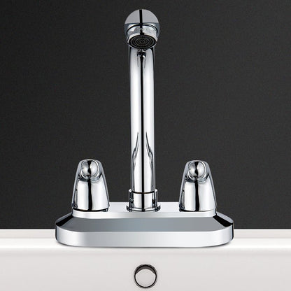 Skorter | 2-Handle Modern Vessel Sink Faucet Three-Way Bathroom Faucet