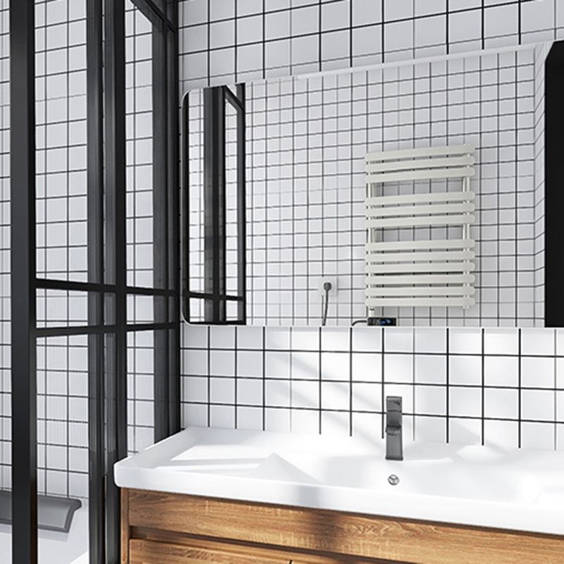 Skorter | Modern Bathroom Wall Tile Peel and Stick Waterproof Imitation Ceramic Tile