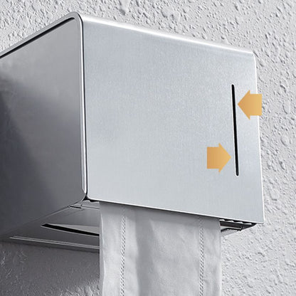 Skorter | Contemporary bathroom accessory set made of aluminum with towel holder/bath shelf