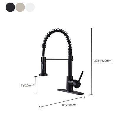 Skorter | Glam Basin faucet Brass lever fittings Spring neck three-way outlet Bathroom sink faucet