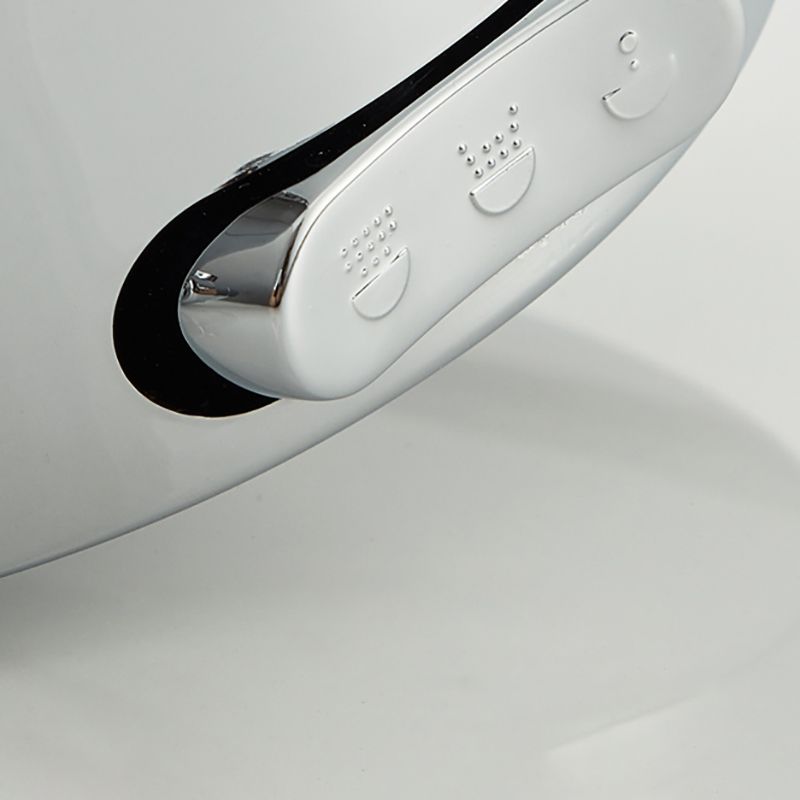 Skorter | Contemporary 3 Beam Shower Head Adjustable Spray Pattern Rotating Hand Shower