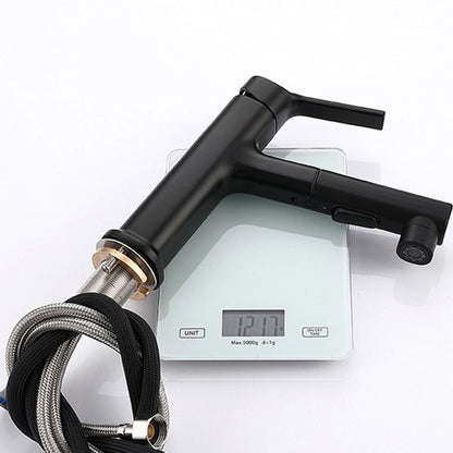 Skorter | Round Vessel Sink Bathroom Faucet Simple Style Faucet with Brass Material