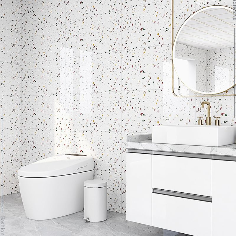 Skorter | Contemporary Wallpaper Modern Style Bathroom Wallpaper with Rectangular Shape