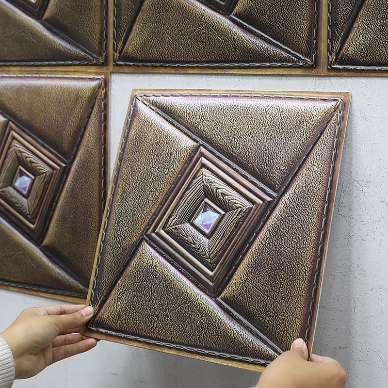 Skorter | 3D Three-Dimensional Panel Wall Beautiful Style Living Room Bedroom Wall Panel (5-Pack)