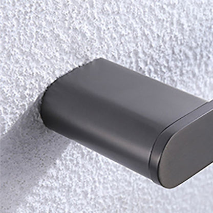 Skorter | Dark gray modern bathroom accessory set stainless steel bathroom accessory set