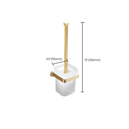Skorter | Brushed Brass Bathroom Hardware Set Retro Golden Bathroom Accessory Set