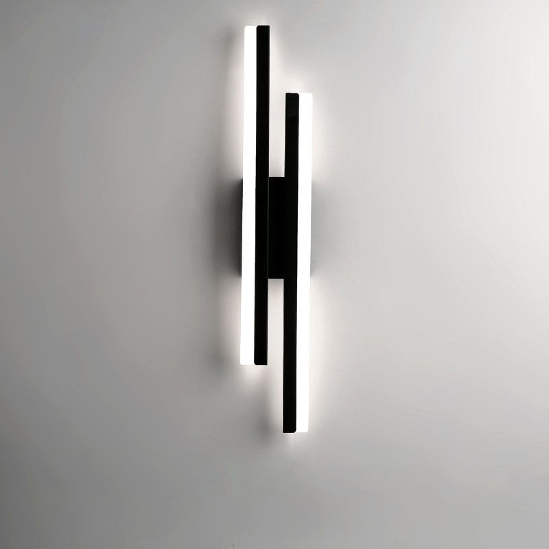 Skorter | Alana Modern LED Wall Light - Elegant Black/Gold Wall Lighting for Living Room and Bedroom