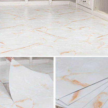 Skorter | 24" x 24" x 1.2mm Vinyl Floor Square Peel and Stick PVC Floor